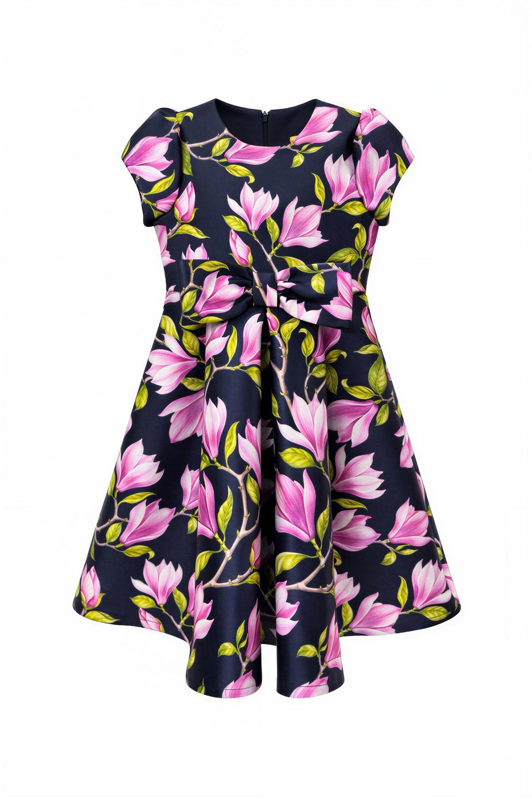 MAGNOLIA FLORAL DRESS